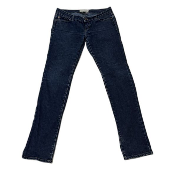 Y2K Abercrombie & Fitch Erin 6S XT Low Rise Stretch Bootcut Jeans Dark Wash - Picture 1 of 11